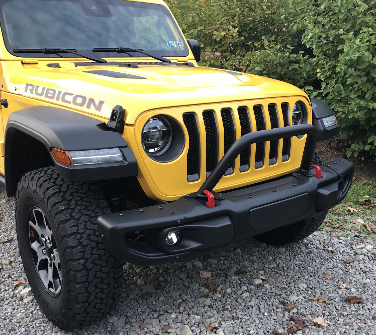WARN 102350 Mid Grille Guard Tube for 1820 Jeep Wrangler JL