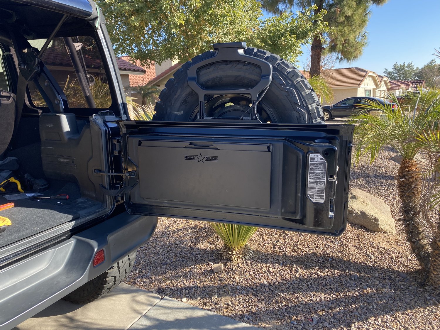 Rock Slide Engineering ACTB200 Tailgate Table for 0724 Jeep Wrangler