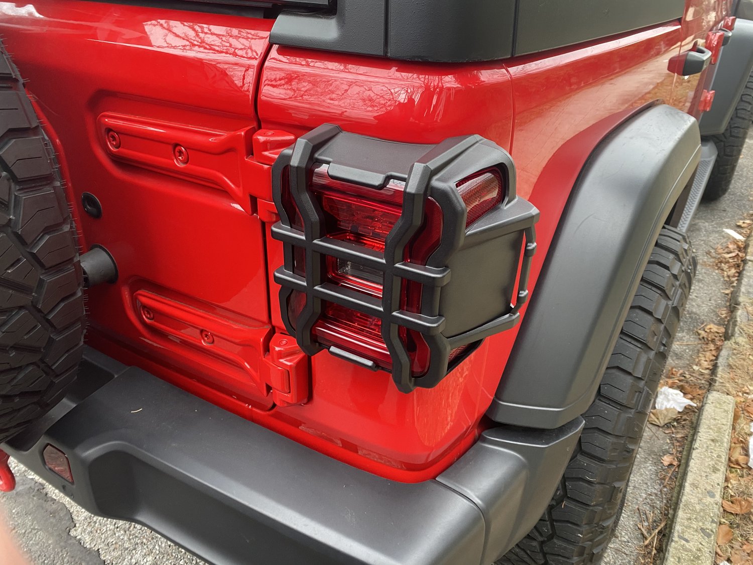 Rugged Ridge 11226.12 Elite Tail Light Guards for 18-23 Jeep