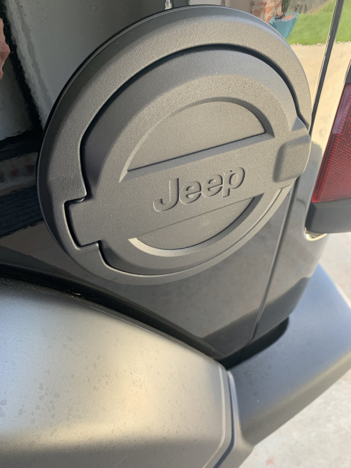 Mopar 82215123 Black Fuel Door for 1822 Jeep Wrangler JL Quadratec