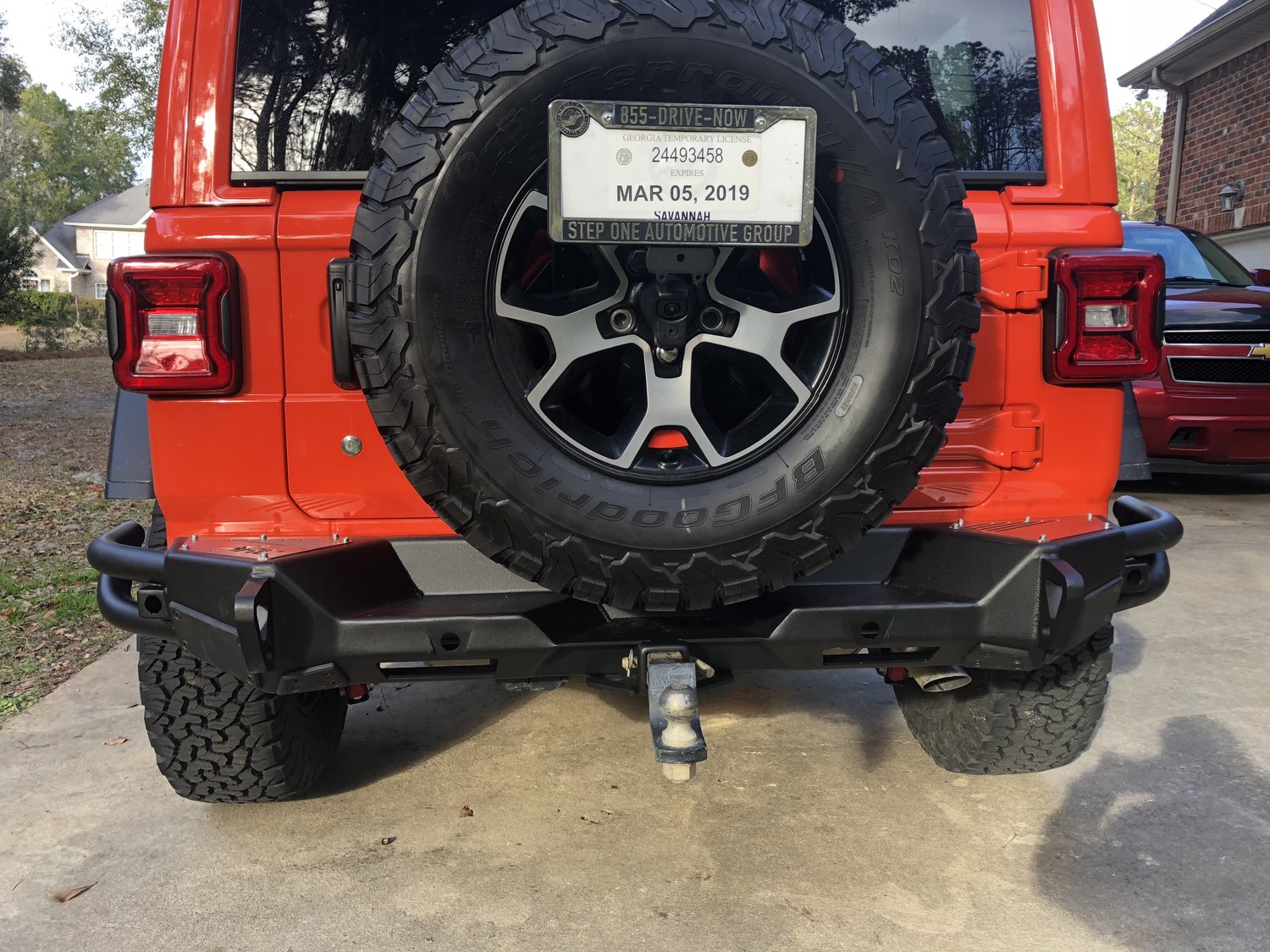 Smittybilt 77714 Src Gen2 Rear Bumper For 18 19 Jeep