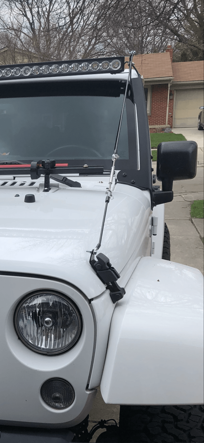 Smittybilt 7611 Limb Risers for 0718 Jeep Wrangler JK Quadratec