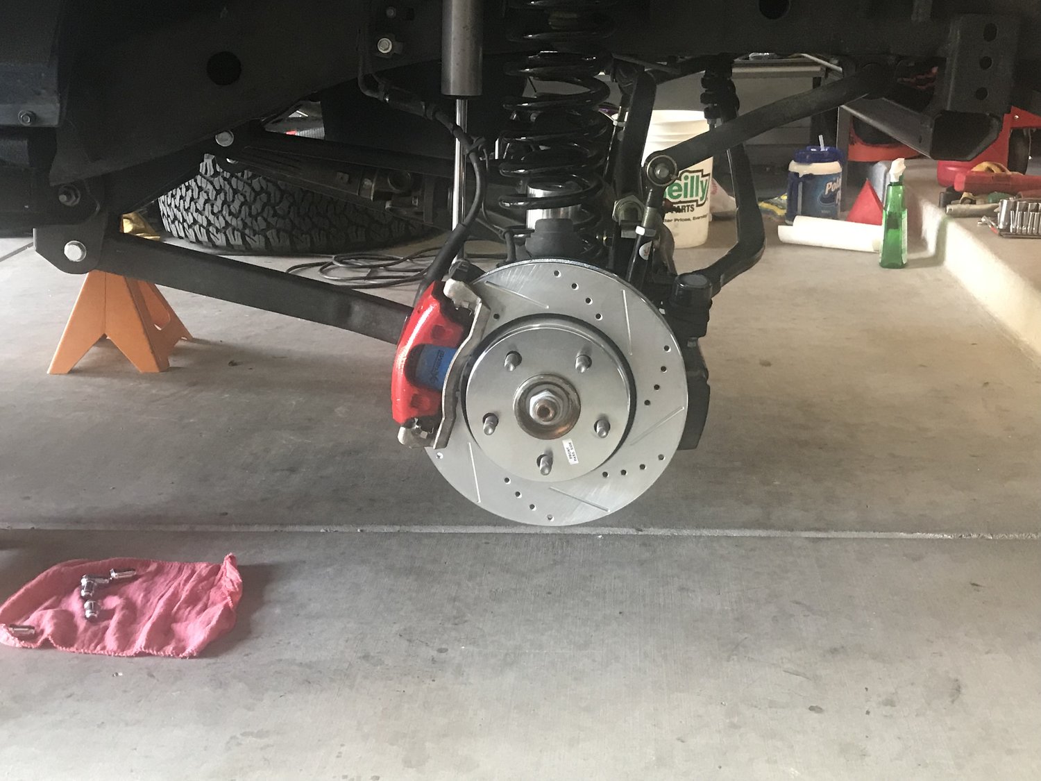 Power Stop K279836 Front & Rear Z36 Extreme Performance Brake Kit for 0718 Jeep Wrangler JK