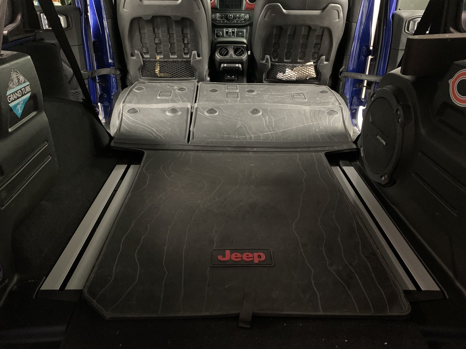 Mopar 68419017aa Floor Cargo Trail Rail For 2018 Jeep Wrangler Jl Unlimited Quadratec