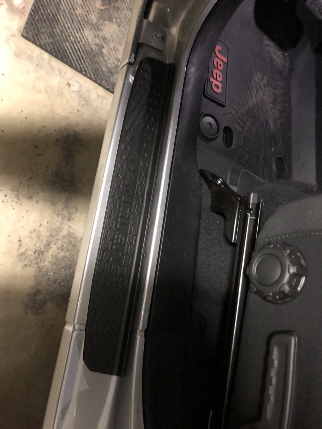 Mopar 82215394 Door Sill Guards For 18 20 Jeep Wrangler Jl