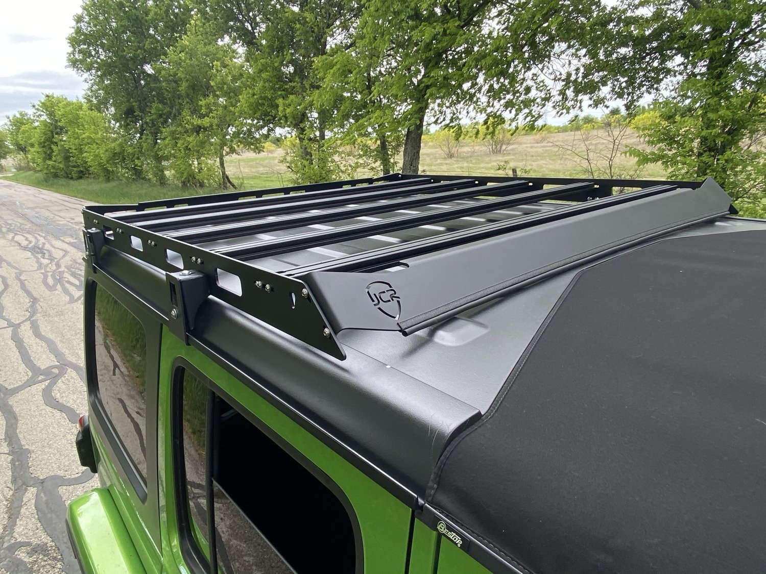 JCR Offroad Roof Rack for 1821 Jeep Wrangler JL Unlimited 4Door