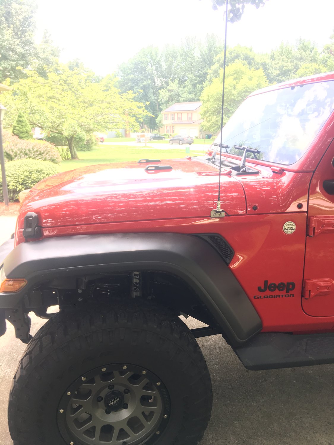 Quadratec Jljt Cbfmk Stainless Steel Fender Mount Cb