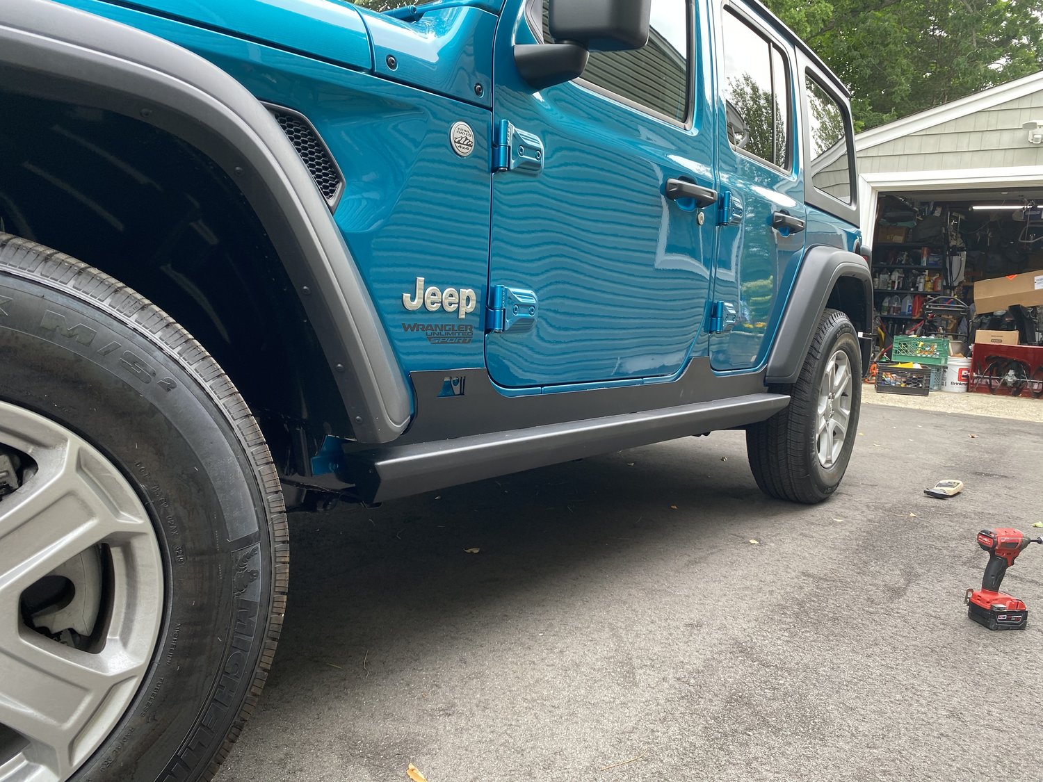 step rails for jeep wrangler