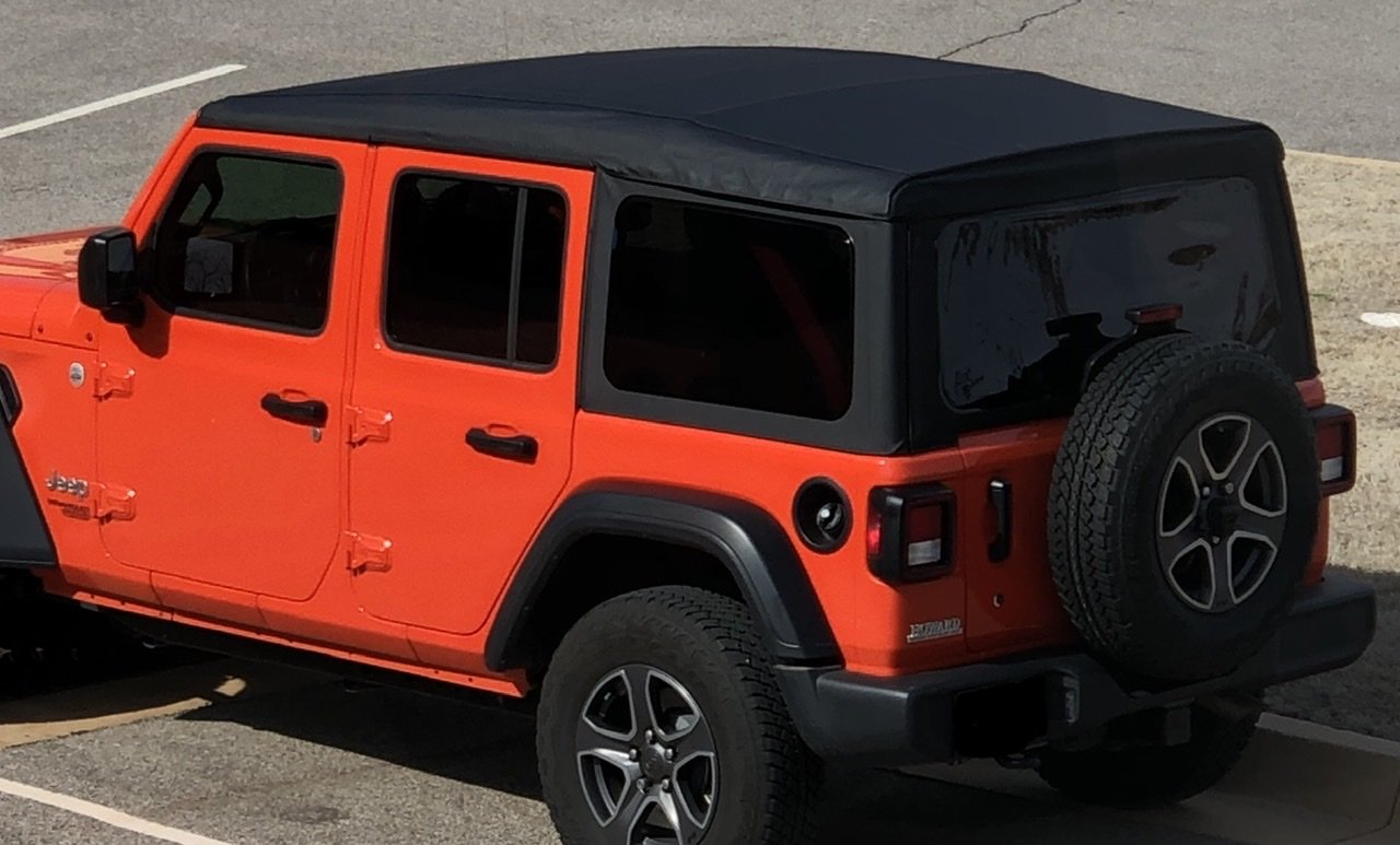 Mopar 82215915 Sailcloth Soft Top Kit for 1824 Jeep Wrangler JL