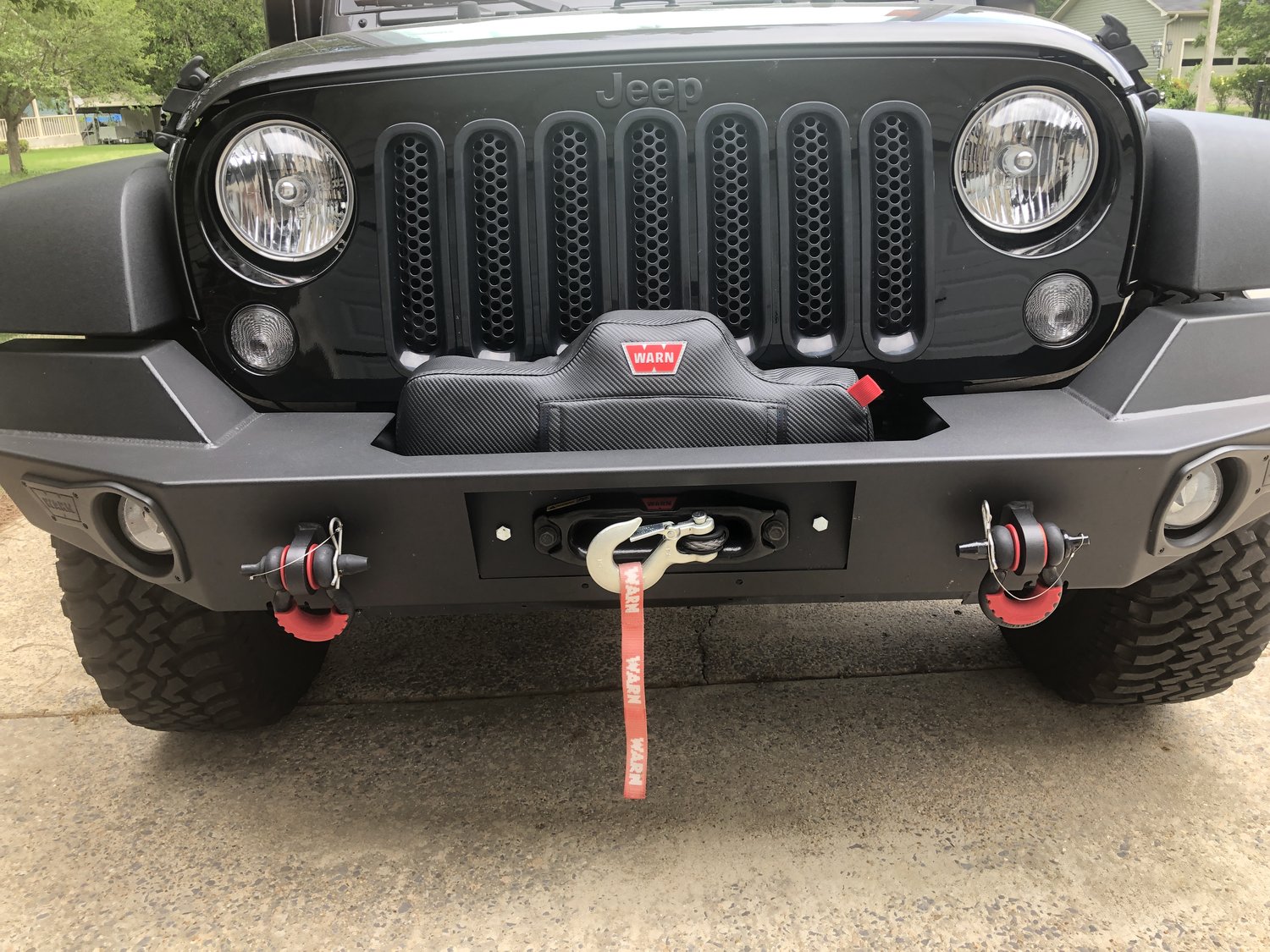 WARN Vinyl Winch Cover for Warn Winches Quadratec