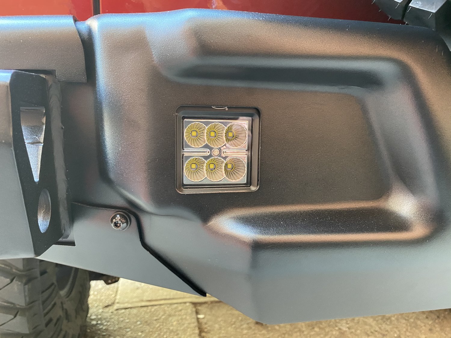 Quadratec 3" LED Backup Light Kit for 0718 Jeep Wrangler JK Quadratec