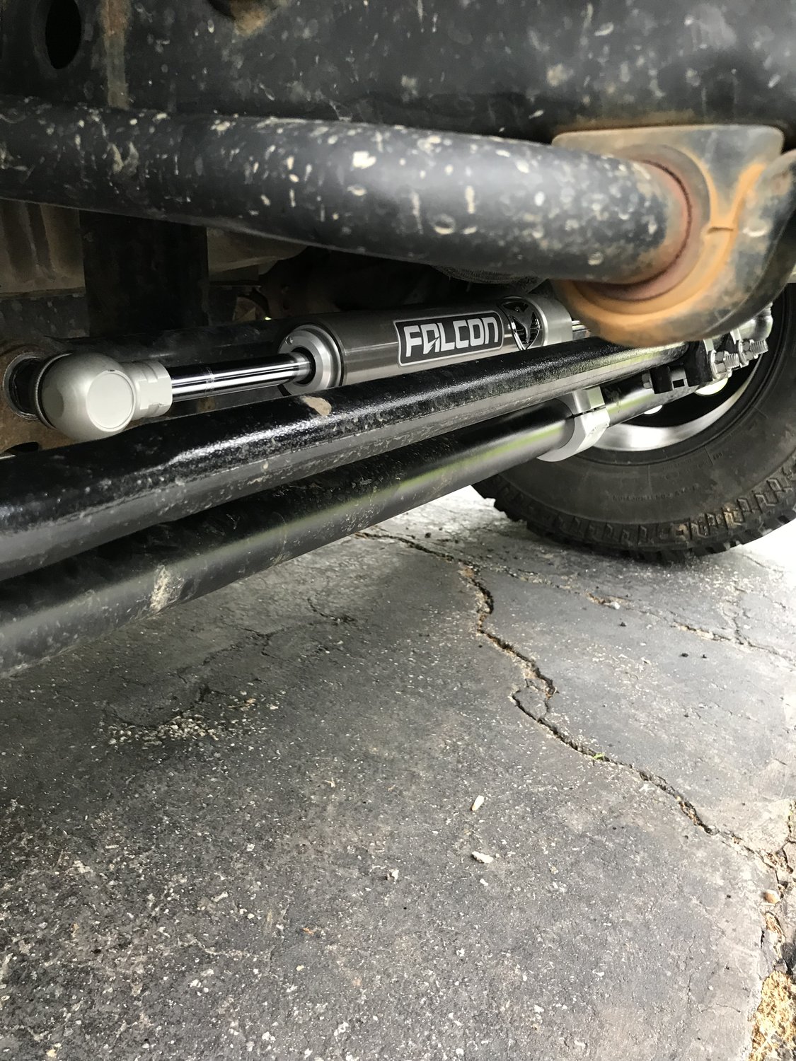 Teraflex Falcon Nexus EF 2.1 Steering Stabilizer for 0718 Jeep