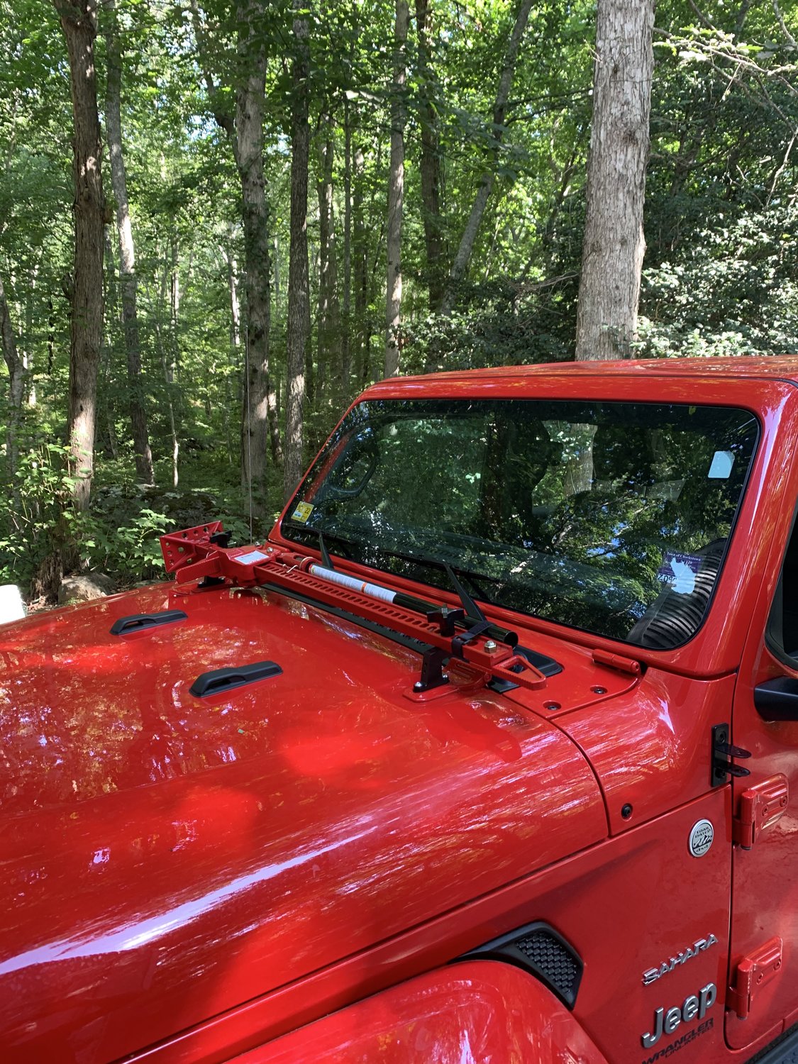 HiLift Hood Mount for 0723 Jeep Wrangler JL, JK & Gladiator JT