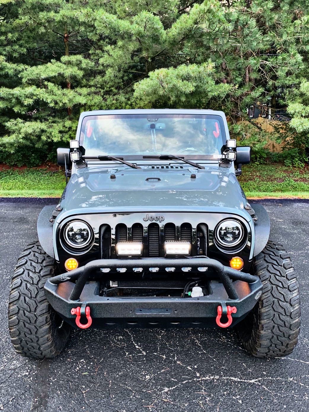 Smittybilt 76837 XRC Fender Flares in Black for 0718 Jeep Wrangler JK