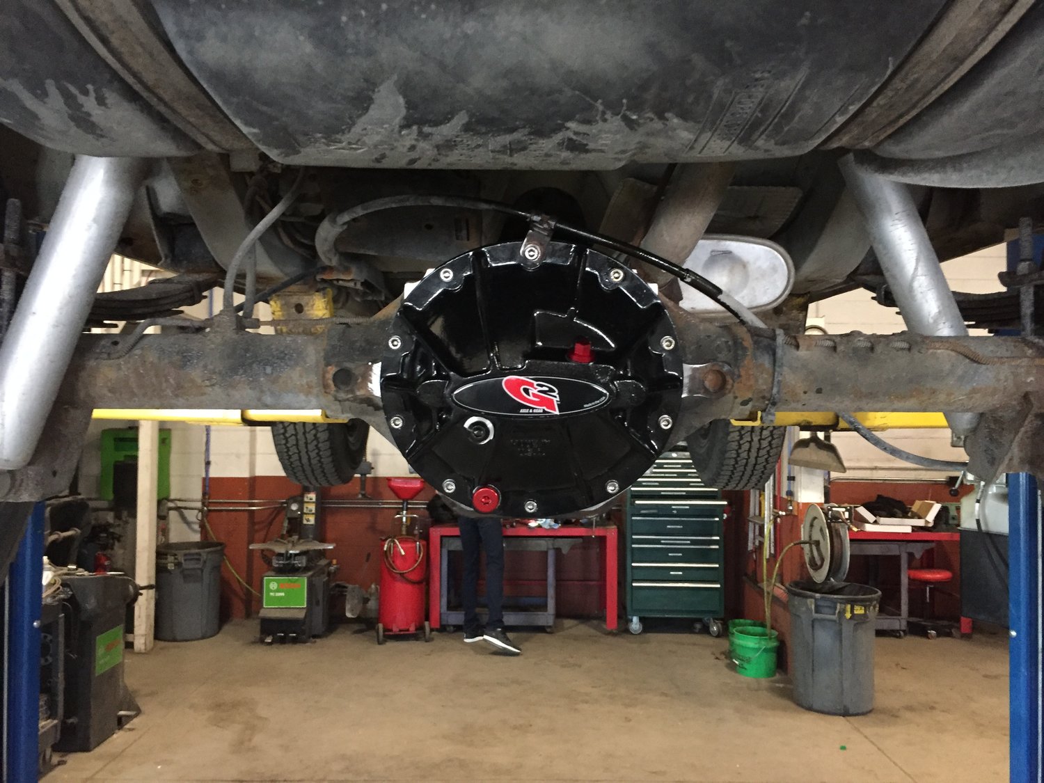 G2 Axle & Gear Aluminum Hammer Differential Cover for Chrysler 8.25