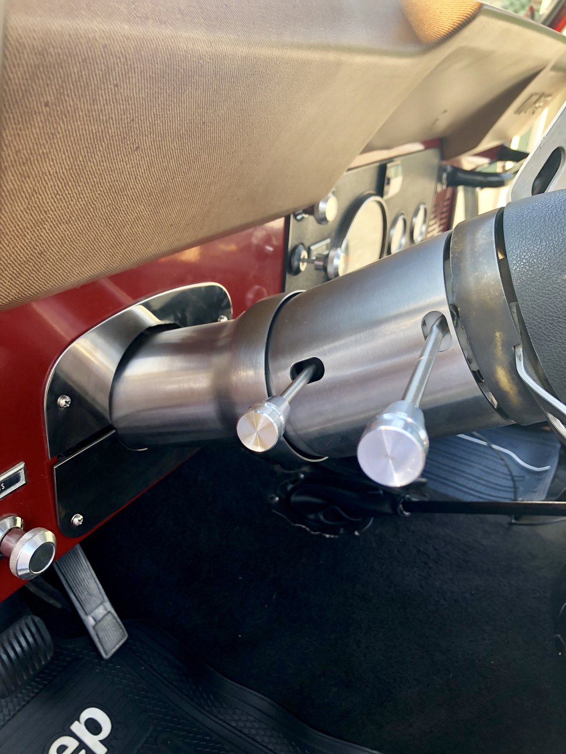 Ididit Ignition Tilt Floor Shift Steering Column For 76
