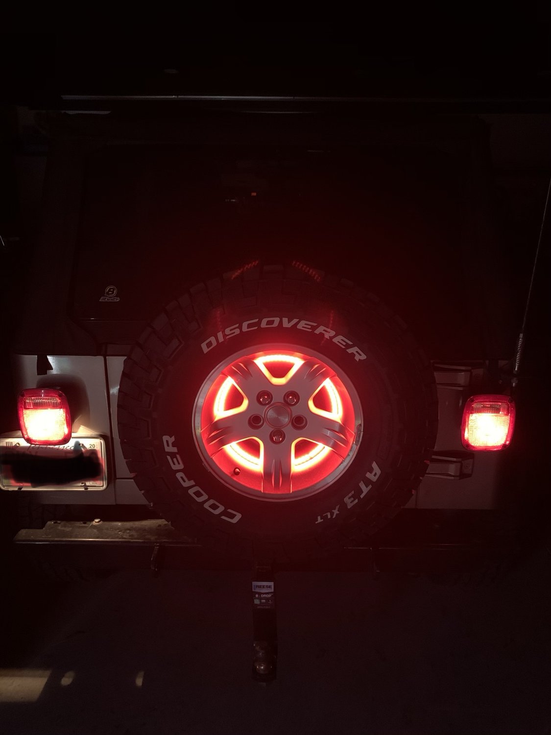 Rugged Ridge 11585.04 3rd Brake Light LED Ring for 8718 Jeep Wrangler
