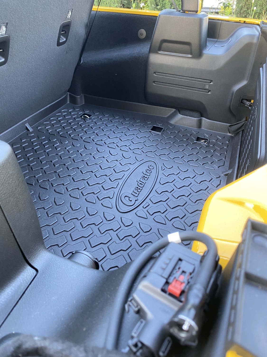 Quadratec Ultimate All Weather Rear Cargo Liner for 1824 Jeep Wrangler