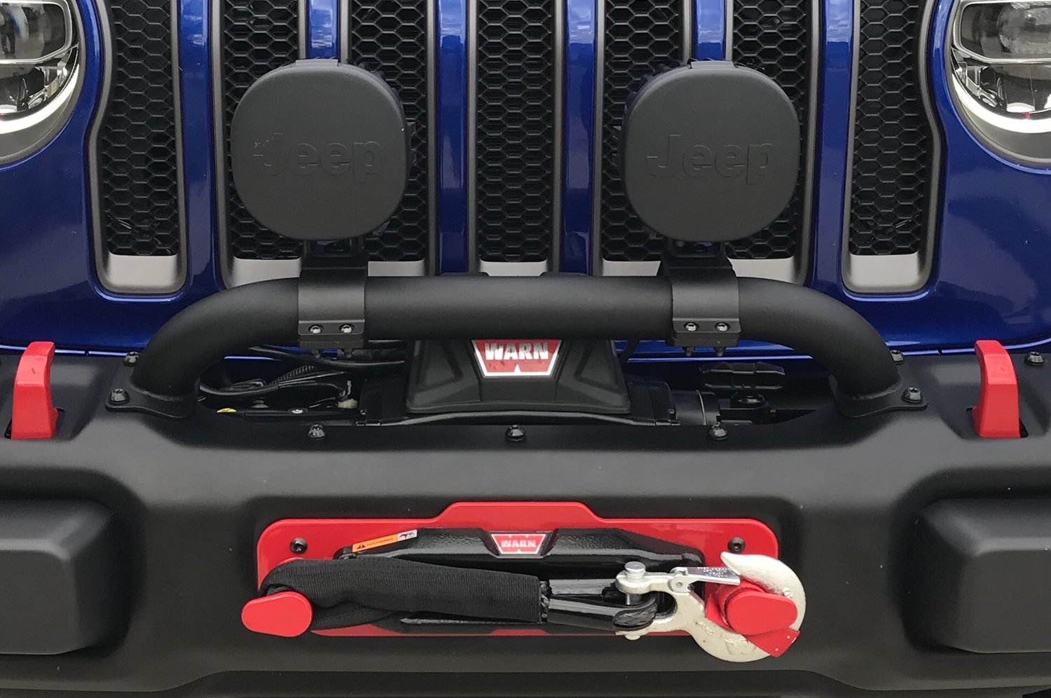 Mopar 82215386 7" LED Offroad Light for 1819 Jeep Wrangler JL Quadratec