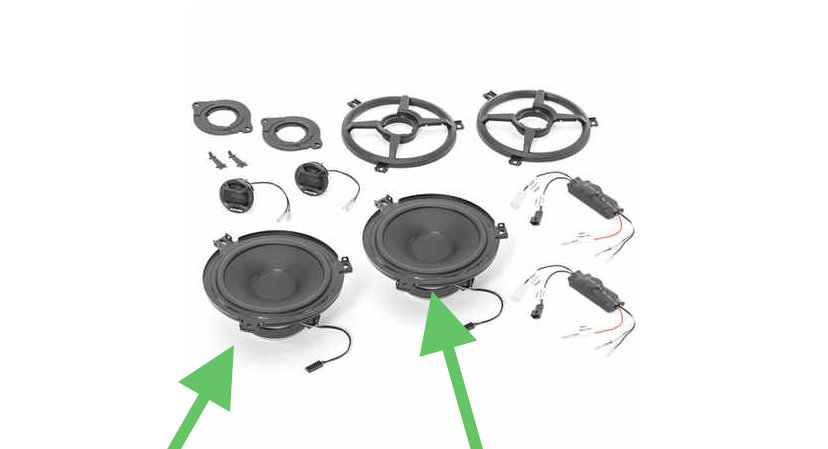 Alpine SPV-65X-WRA Component 2 Way Speaker System for 07-18