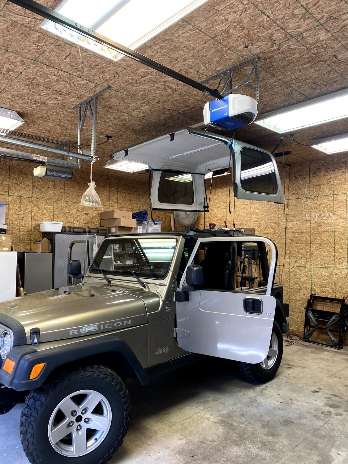 Harken 7803B Hoister Garage Storage 4Point Lift System for Jeep