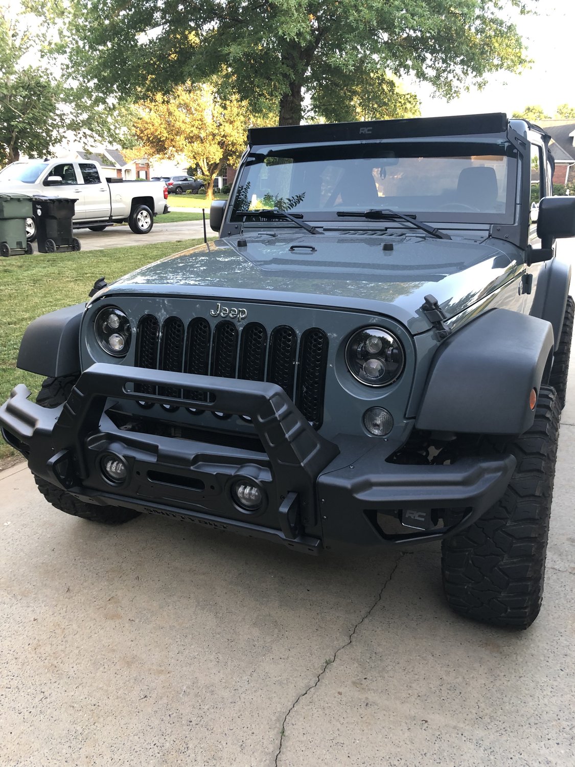 Smittybilt 76730 Stryker Front Bumper for 0720 Jeep Wrangler JK, JL