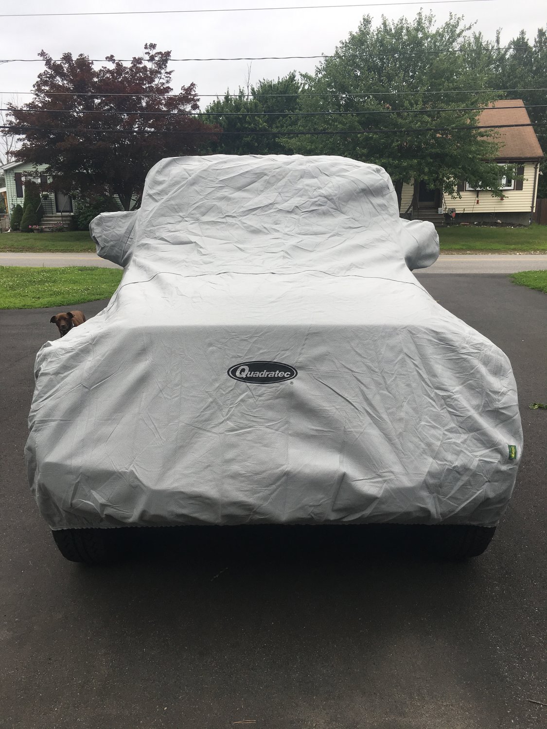 Quadratec Softbond 5Layer Full Car Cover for 0722 Jeep Wrangler JK