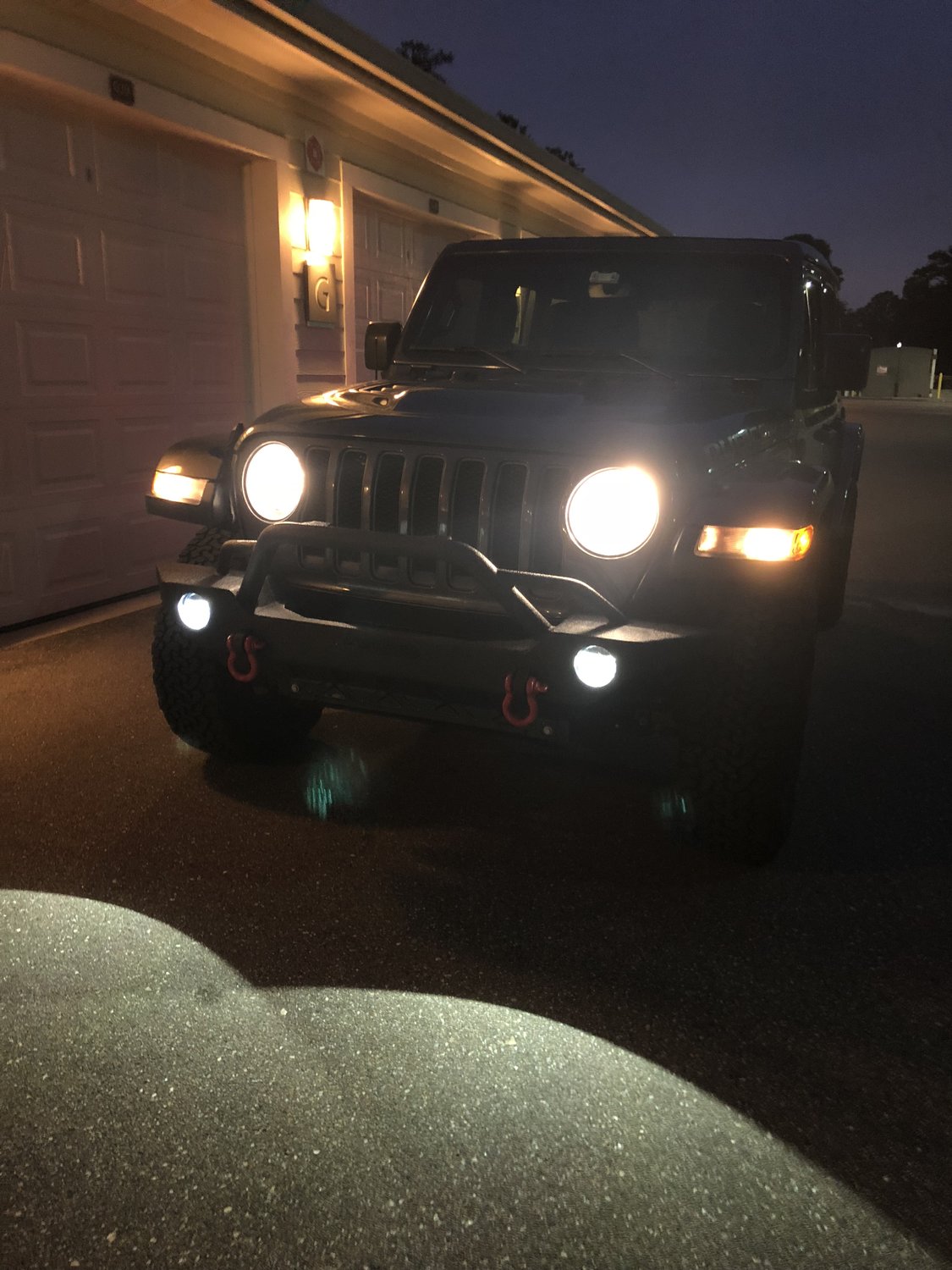 Mopar Led Fog Lamps For 18 20 Jeep Wrangler Jl Amp Gladiator