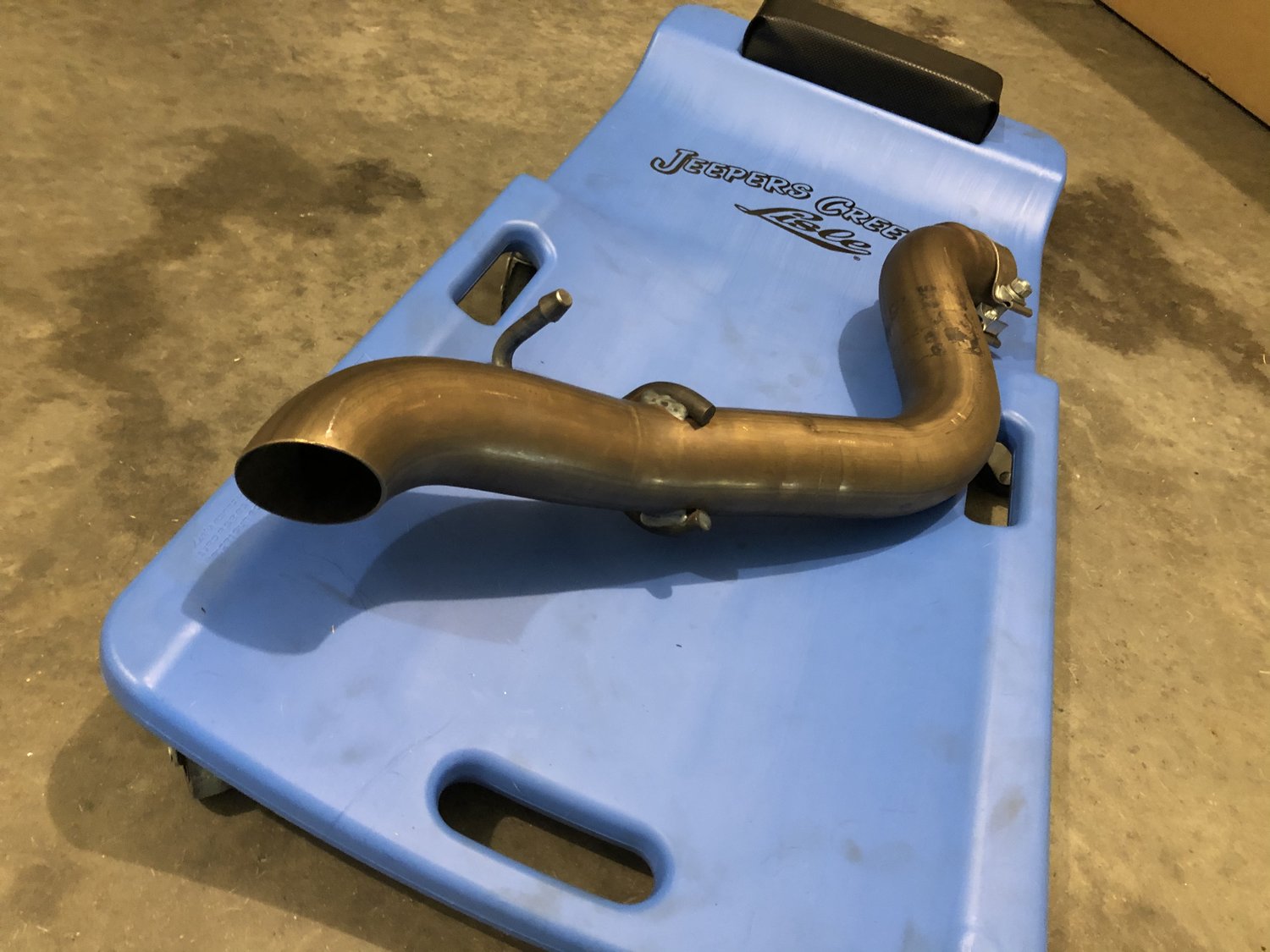 DynoMax 39537 Muffler Elimination Pipe for 1821 Jeep Wrangler JL