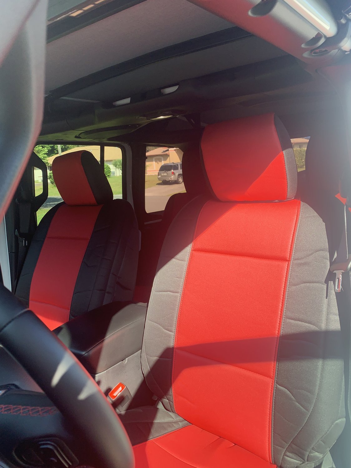 Smittybilt Neoprene Seat Covers for 1820 Jeep Wrangler JL Unlimited