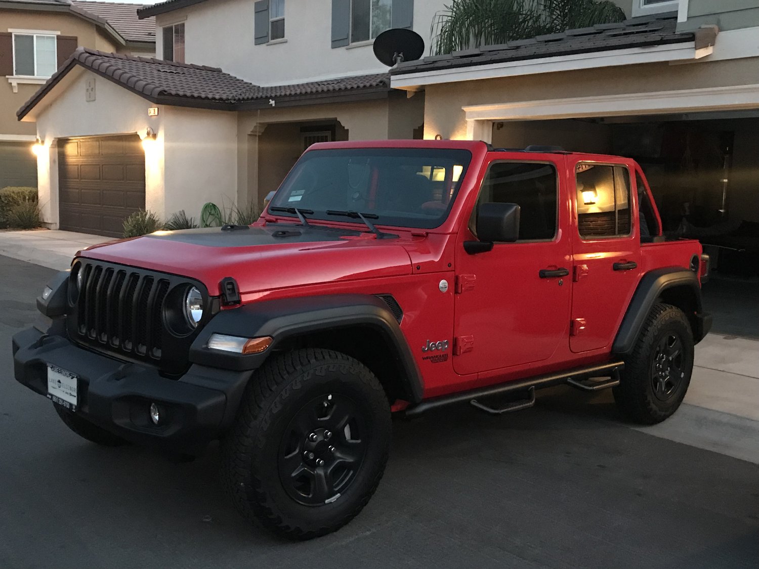 N Fab 3 Quot Tubular Nerf Steps For 18 20 Jeep Wrangler Jl