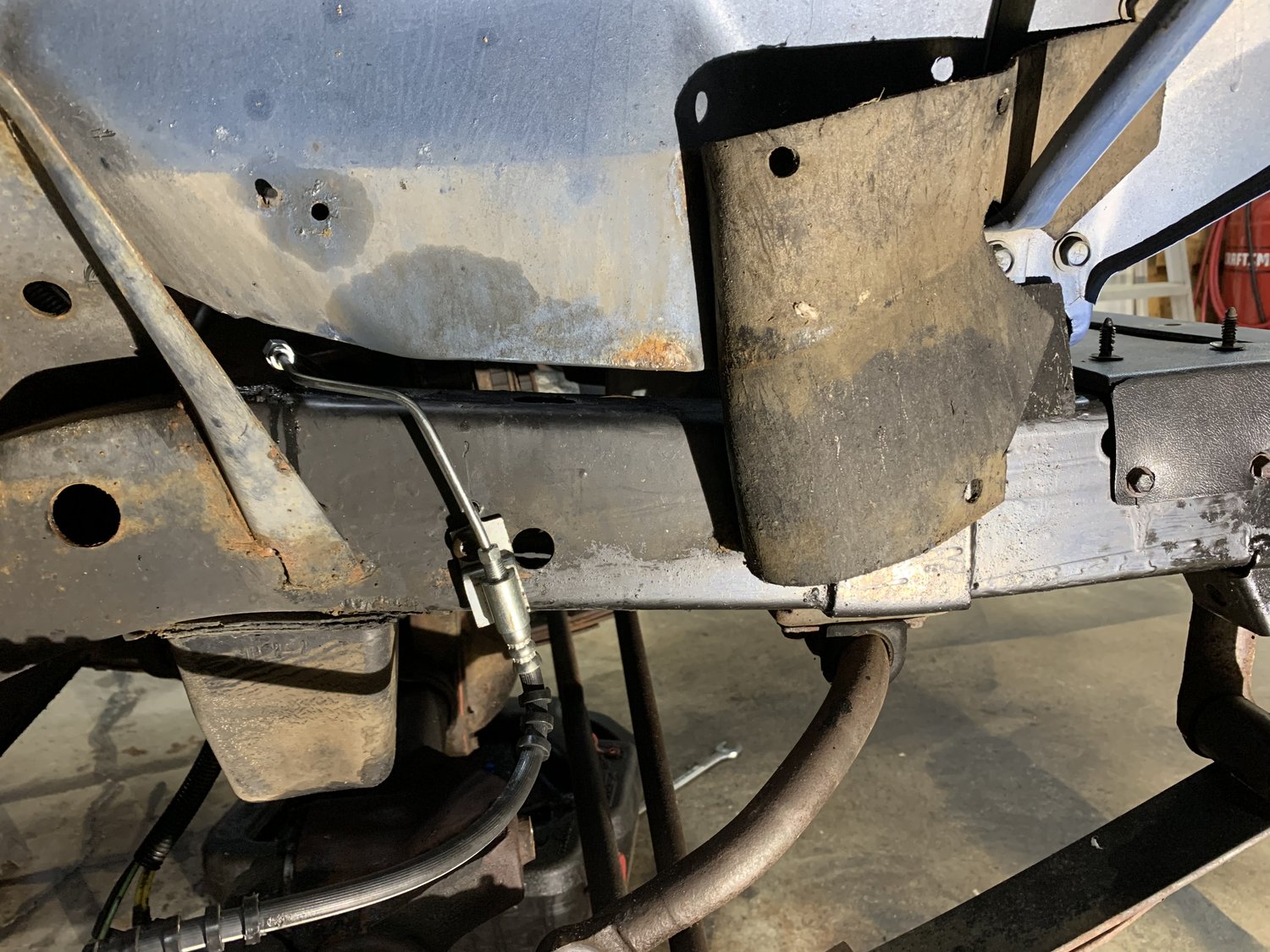 Rubicon Express RE1505 Front Brake Line Extension & Coupler Kit for 87