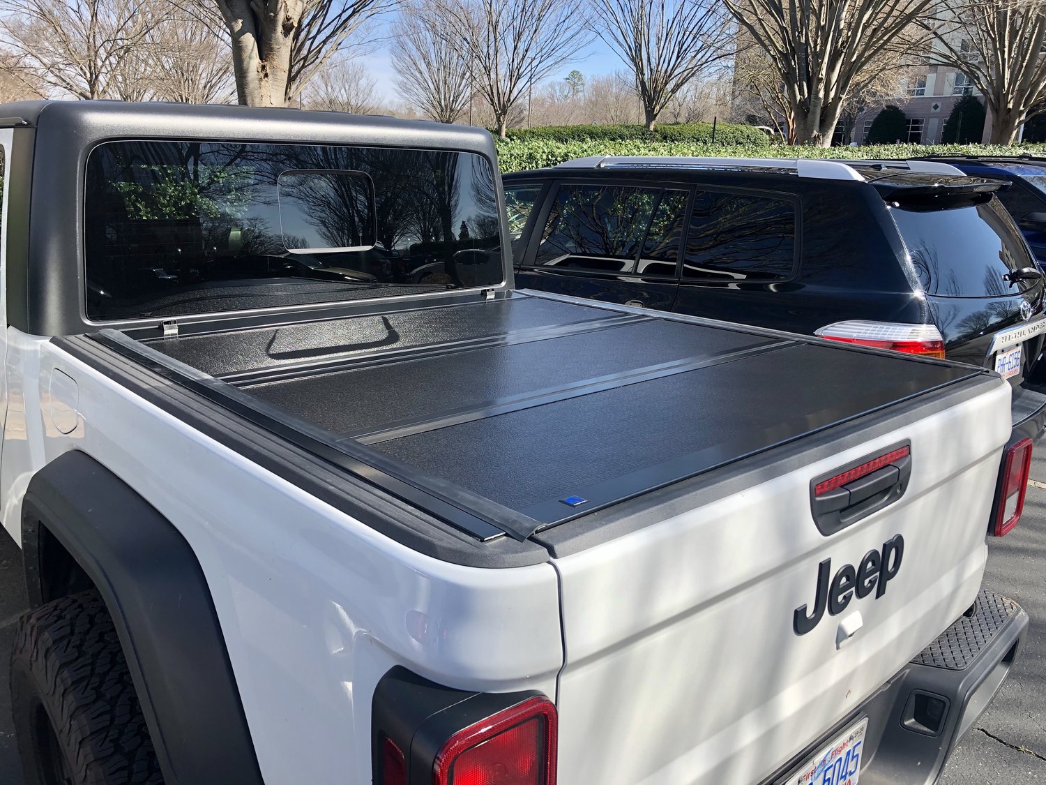 Mopar Hard TriFold Tonneau Cover for 2022 Jeep Gladiator JT Quadratec