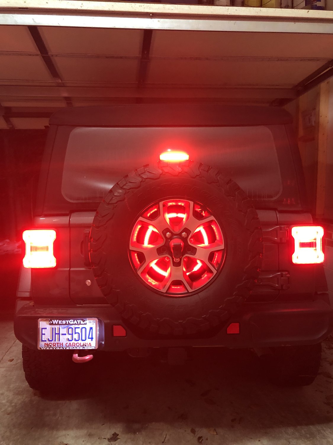 Rugged Ridge 11585 06 3rd Brake Light Led Ring For 18 19
