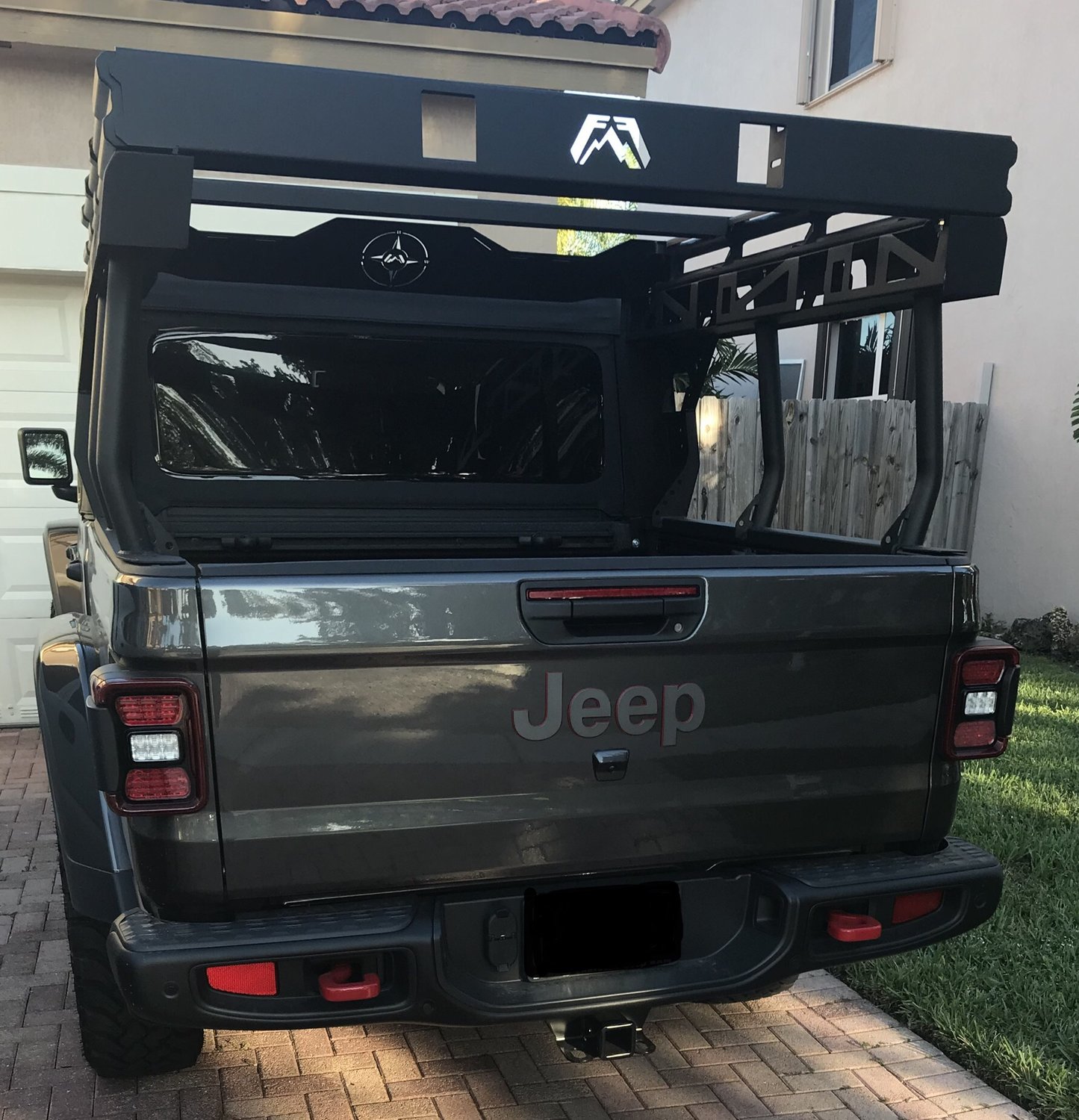 Fab Fours Overland Rack For 2020 Jeep Gladiator Jt In