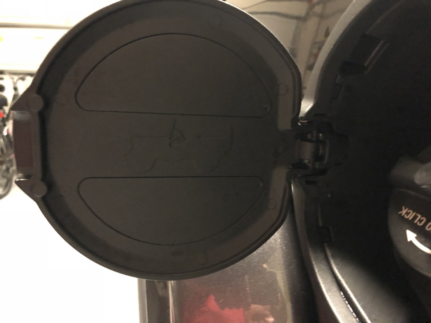 Mopar 82215123 Fuel Filler Door In Black For 18 20 Jeep
