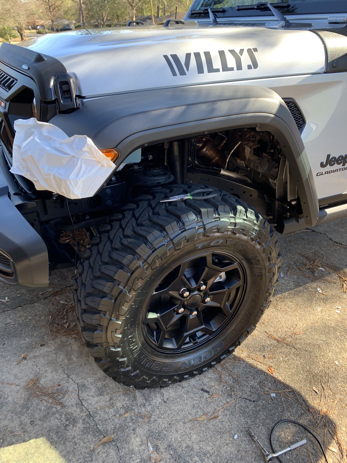 Mopar 82215984 Rubicon Fender Flares for 2022 Jeep Gladiator JT