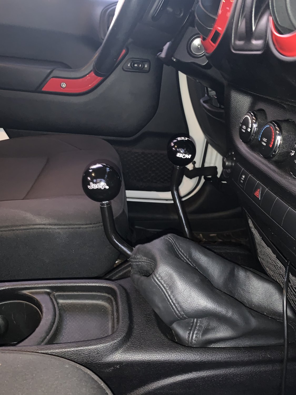 B&M Racing 46200 Shifter Stick for 0518 Jeep Wrangler TJ, JK with 6