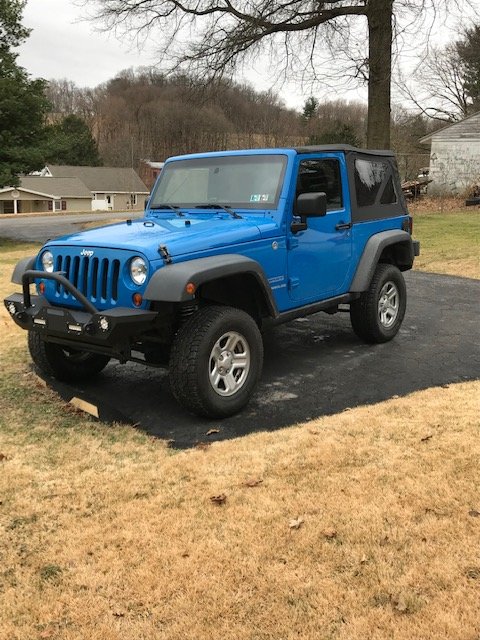 Rough Country 2.5in Suspension Lift Kit for 07-18 Jeep ...