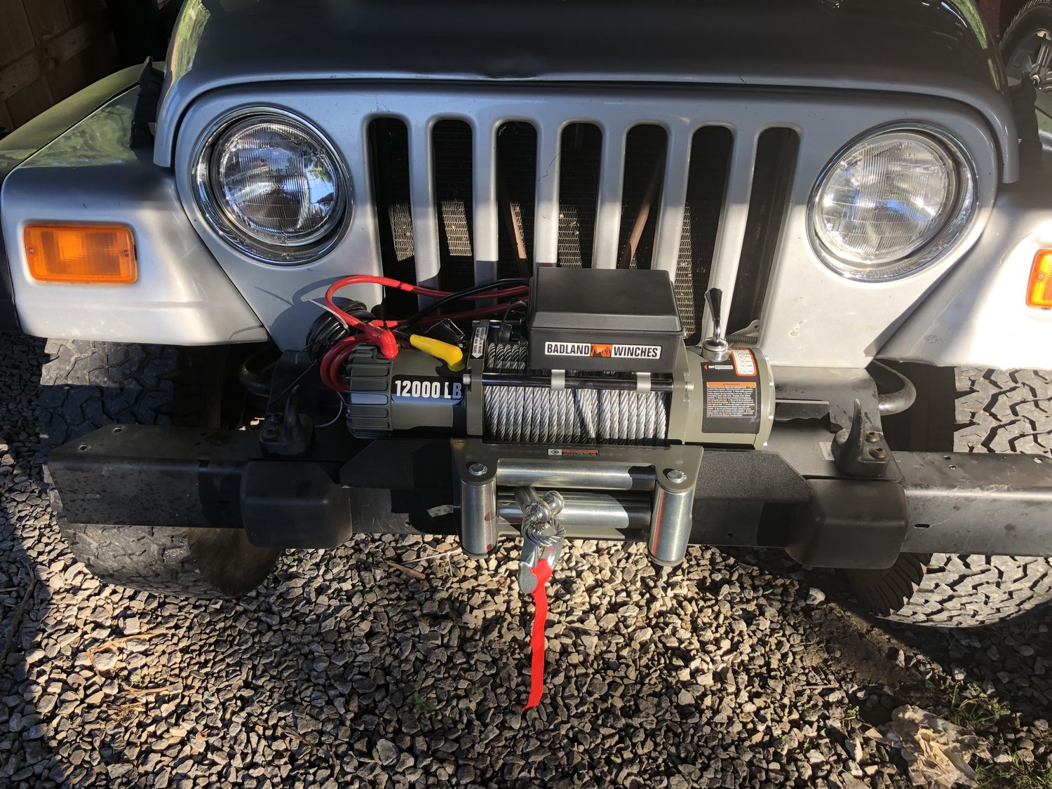 Rough Country 1189 Winch Mounting Plate for 8706 Jeep Wrangler YJ & TJ