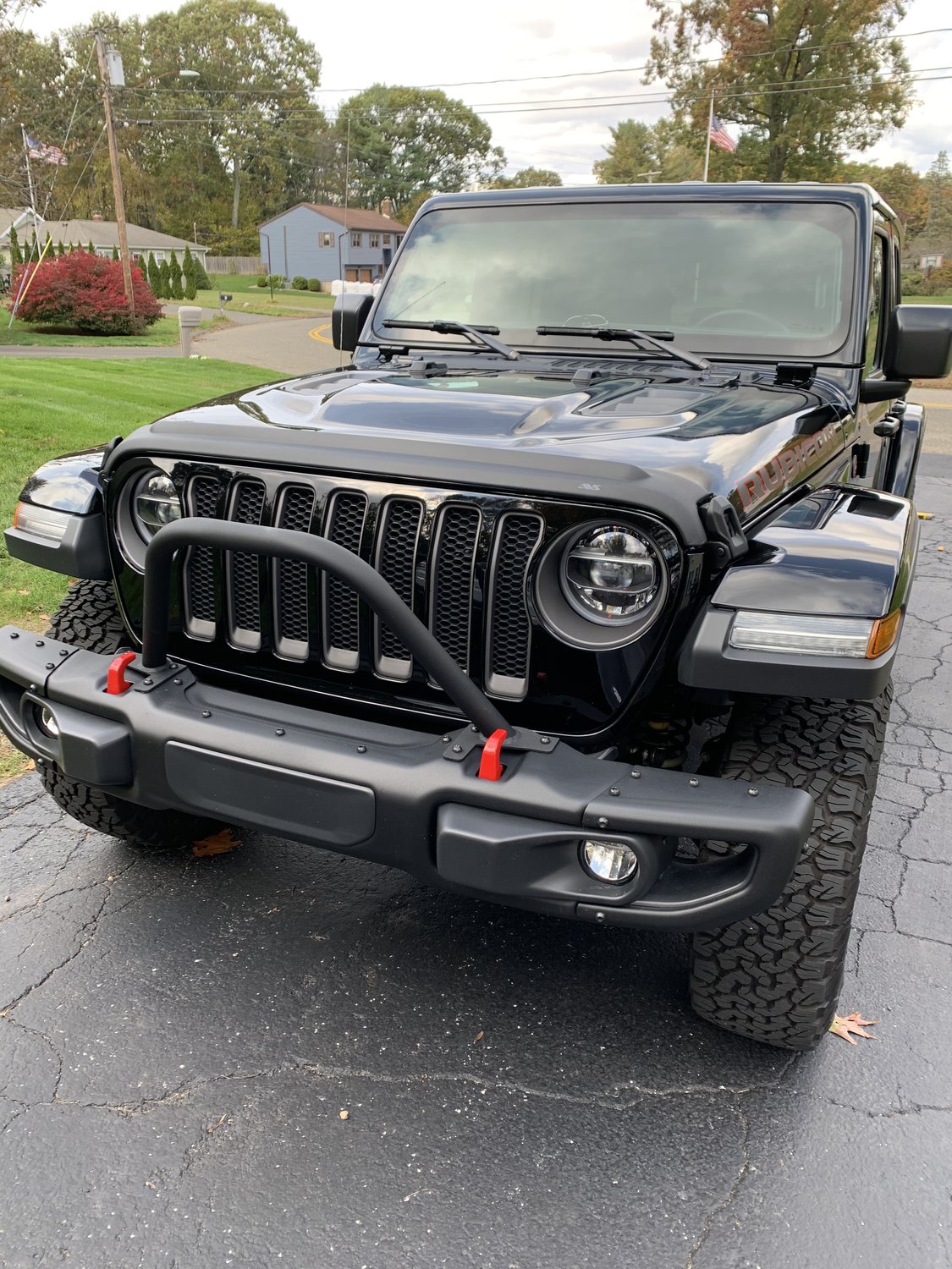 JCR Offroad JLHRTPC Steel Bumper Prerunner Tube for 1820 Jeep