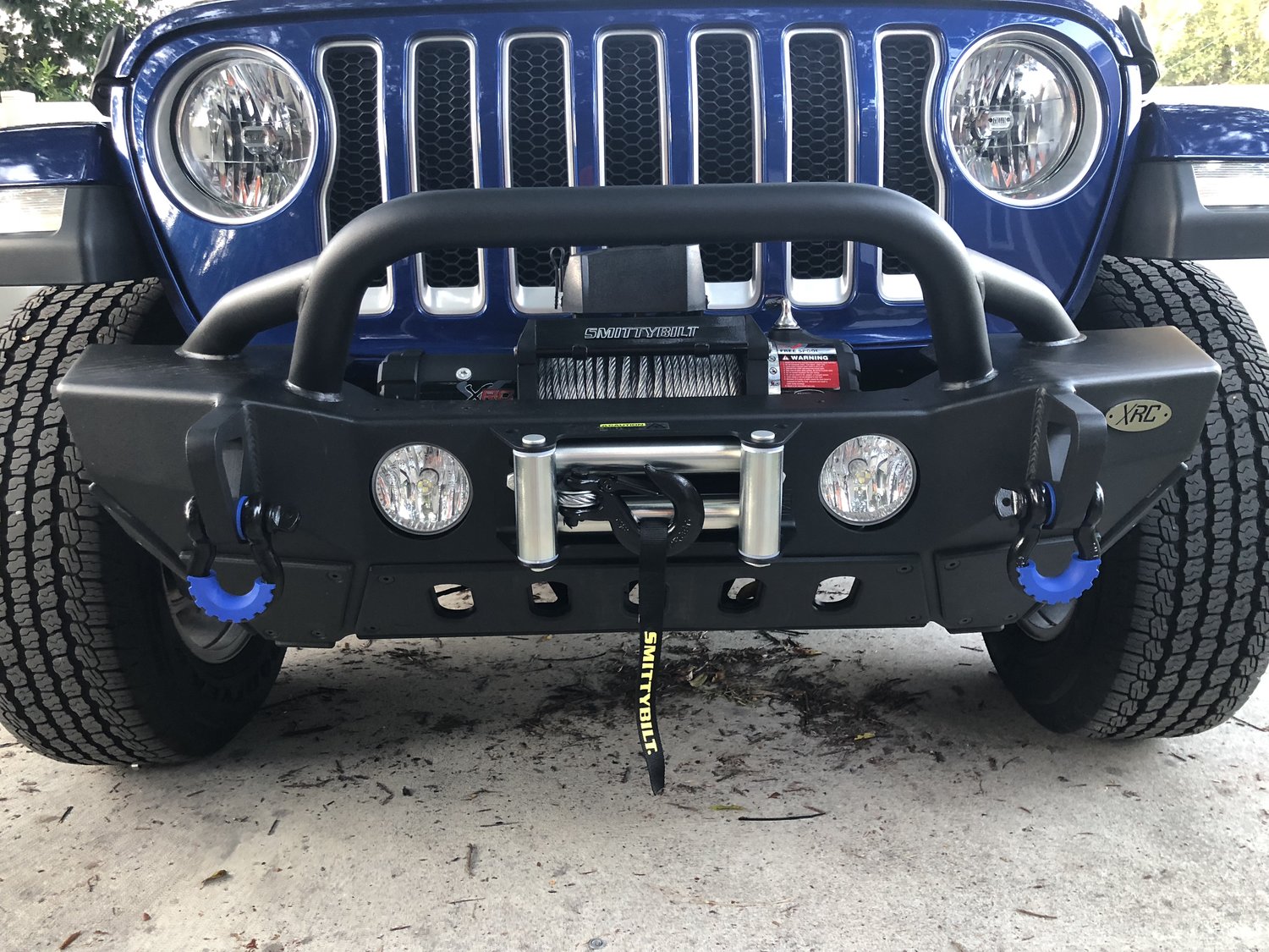 Smittybilt 77807 XRC Gen2 Front Bumper for 1822 Jeep Wrangler JL