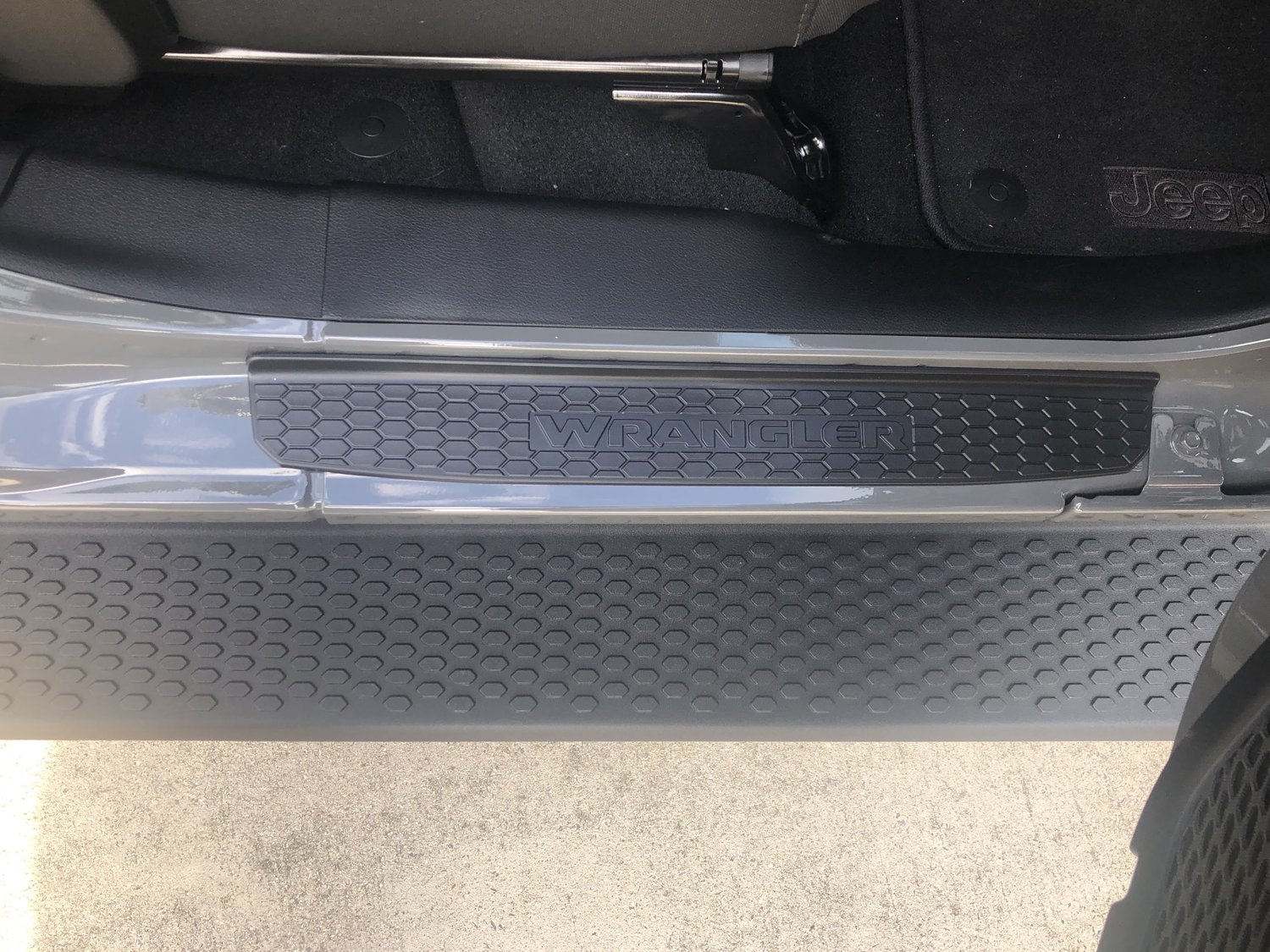 Mopar 82215394 Door Sill Guards for 1824 Jeep Wrangler JL Unlimited