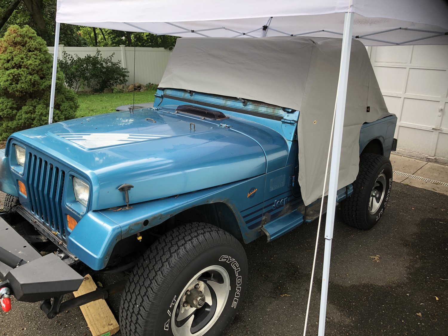 Bestop 81035-09 All Weather Trail Cover in Charcoal for 80-91 Jeep