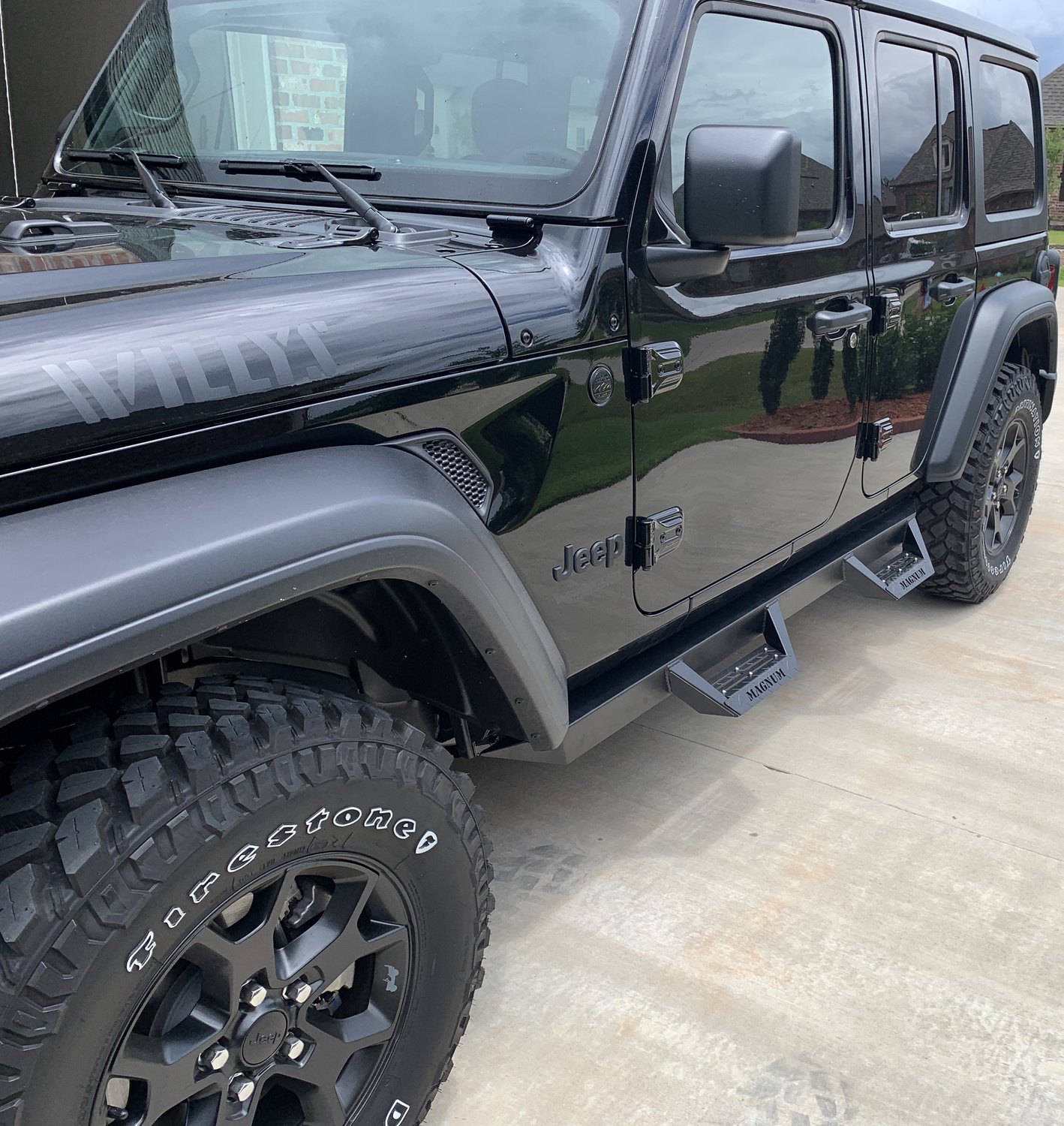 Magnum by Raptor Series RT Steps for 18-25 Jeep Wrangler JL Unlimited ...