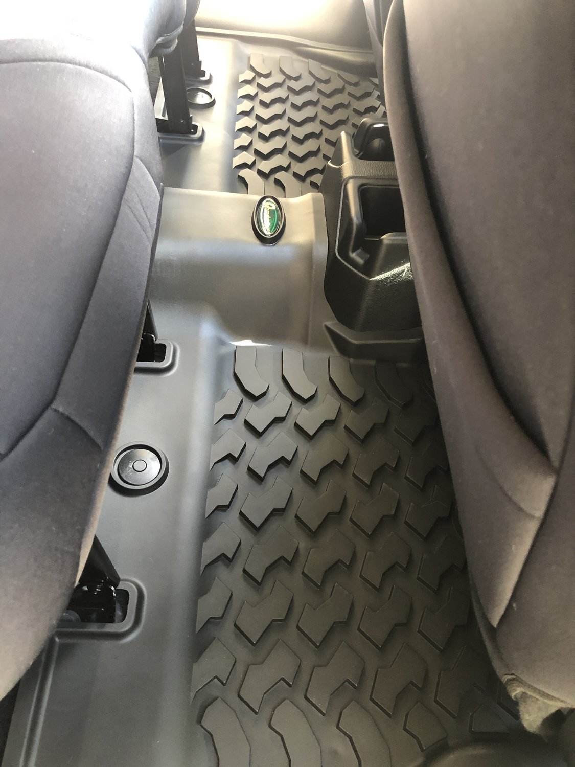 Quadratec Ultimate All Weather Floor Liners for 1824 Jeep Wrangler JL