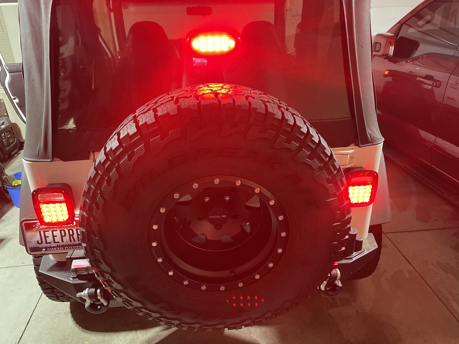 Quadratec LED Tail Light Kit for 9800 Jeep Wrangler TJ Quadratec