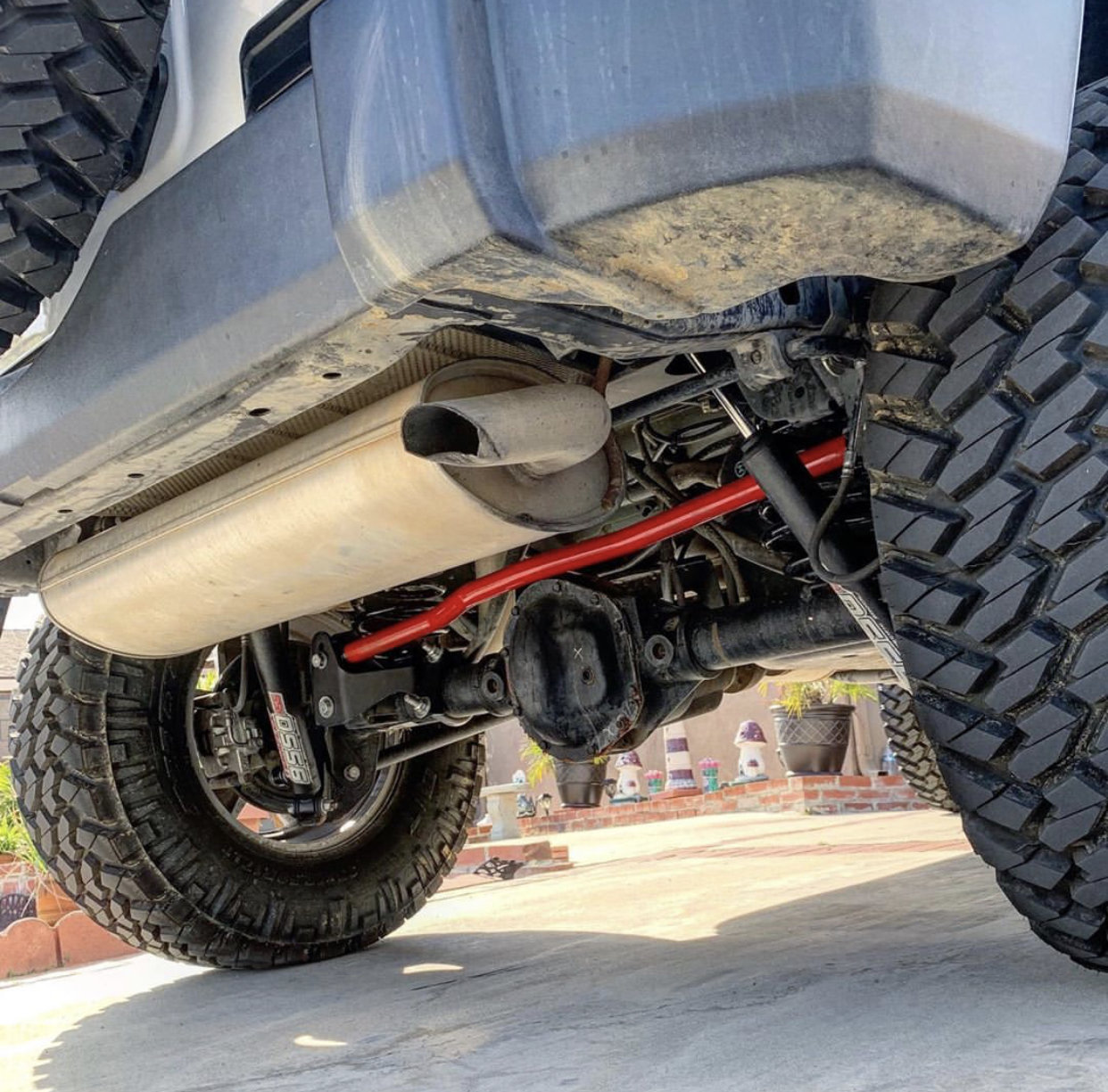Superlift 5771 ReFlex Adjustable Rear Track Bar for 0718 Jeep Wrangler JK with 26" Lift