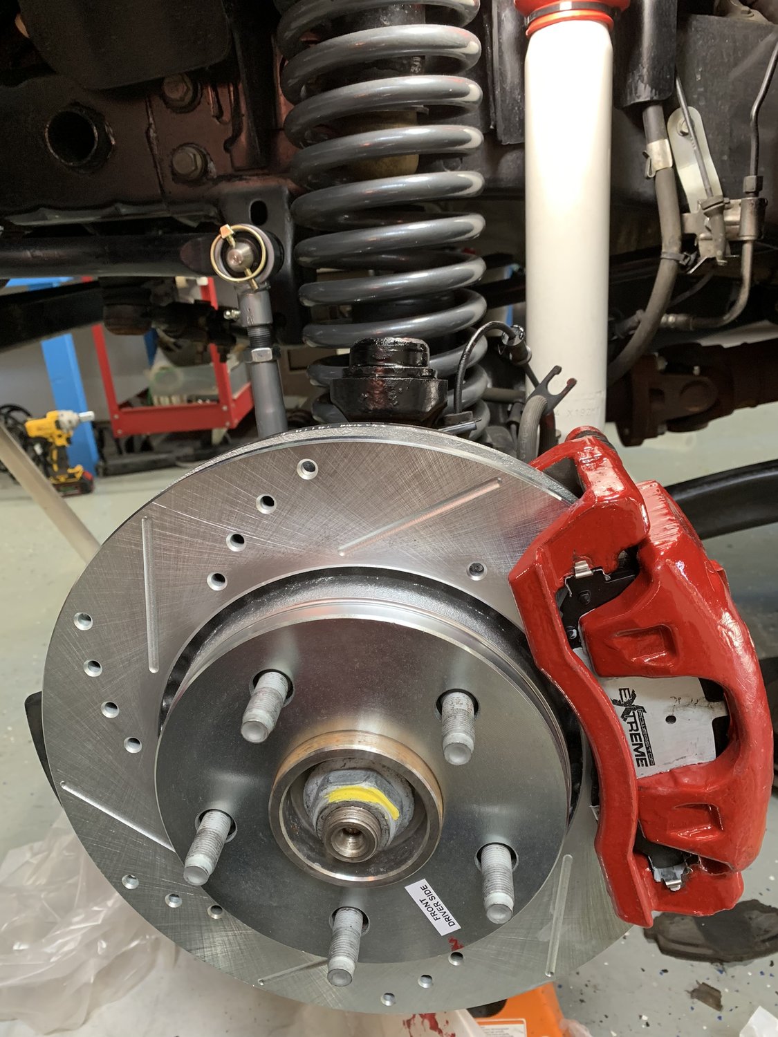 Power Stop K279836 Front & Rear Z36 Extreme Performance Brake Kit for 0718 Jeep Wrangler JK