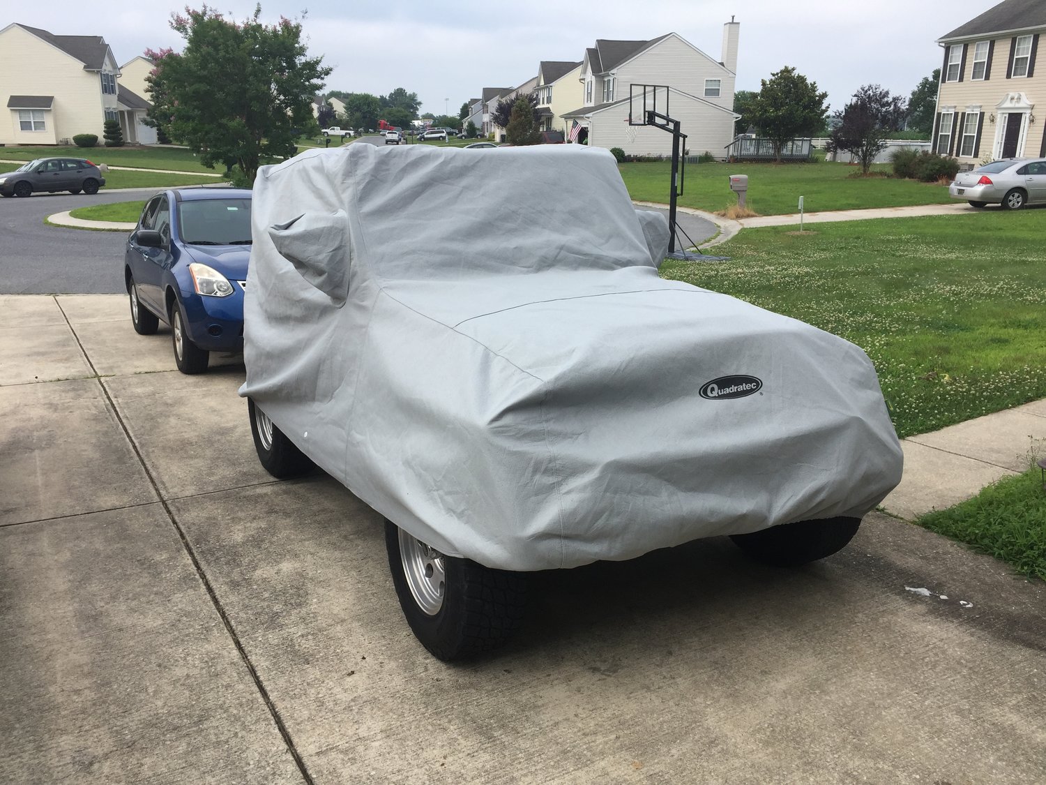 Quadratec Softbond 5Layer Car Cover for 7606 Jeep CJ7, Wrangler YJ